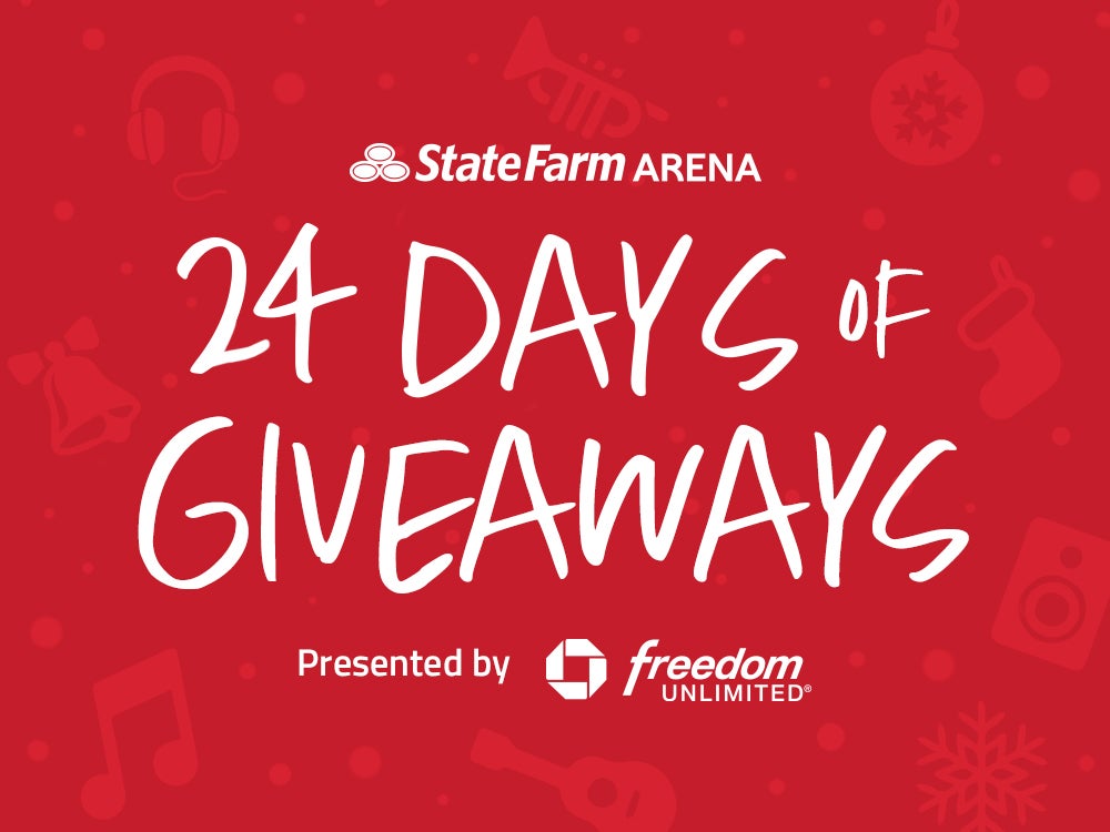 STATE FARM ARENA ANNOUNCES ‘24 DAYS OF GIVEAWAYS PRESENTED BY CHASE FREEDOM’ 